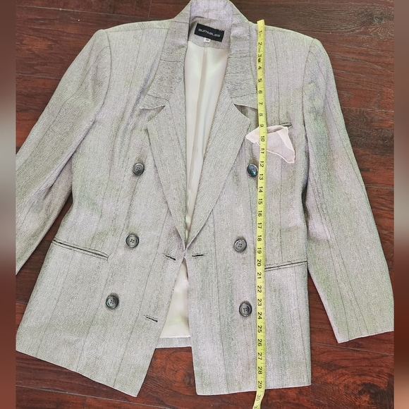 VINTAGE REAR  SUITABLES OVERSIZED BLAZER - Picture 10 of 11